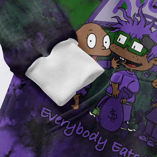 Retro Court Purple 13s Matching 3D Hoodie