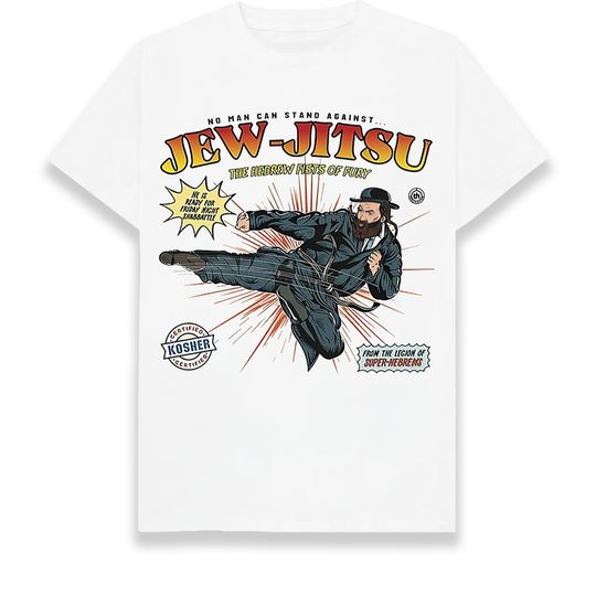 Jew-Jitsu Graphic Unisex T-Shirt Unisex Vintage Tee