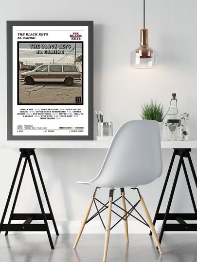 The Black Keys - El Camino Album Poster