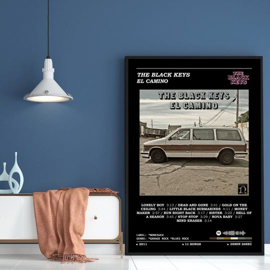 The Black Keys - El Camino Album Poster