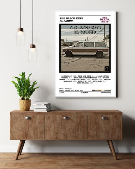 The Black Keys - El Camino Album Poster