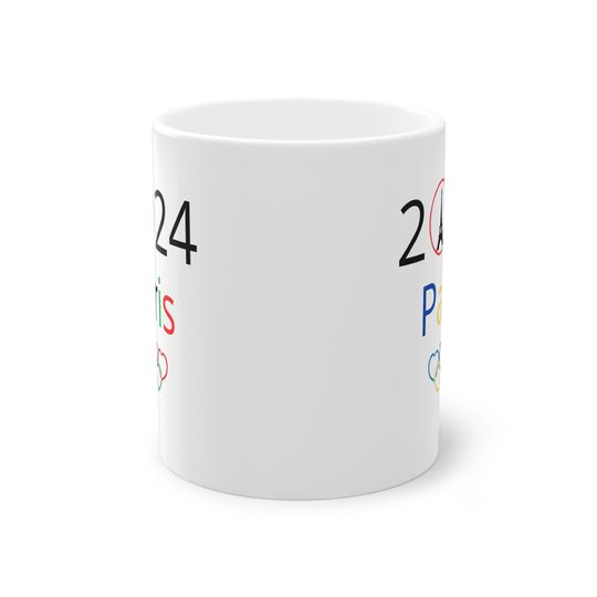 Paris 2024 Olympics games Commemorative Ceramic coffee Mug (11oz, 15oz)