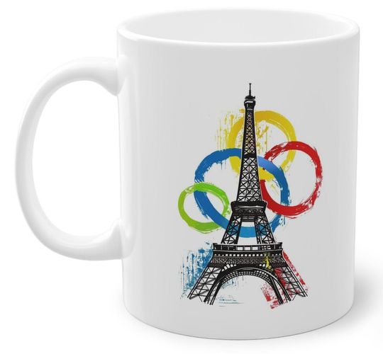 Paris 2024 Olympics games Commemorative Ceramic coffee Mug (11oz, 15oz)