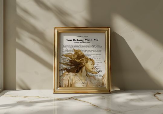 Watercolor Lyric Art Vertical Poster | Multiple Songs | Premium Matte Print