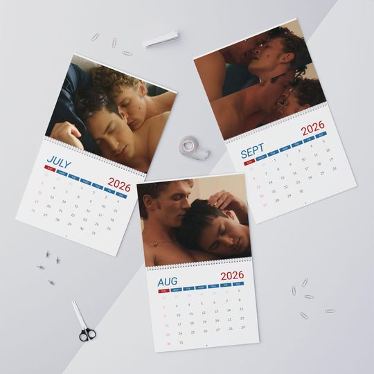Heated Rivalry Limited Version Calendar 2026, Heated Rivalry Limited Version Calendar, Room Decor