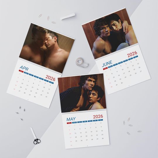 Heated Rivalry Limited Version Calendar 2026, Heated Rivalry Limited Version Calendar, Room Decor