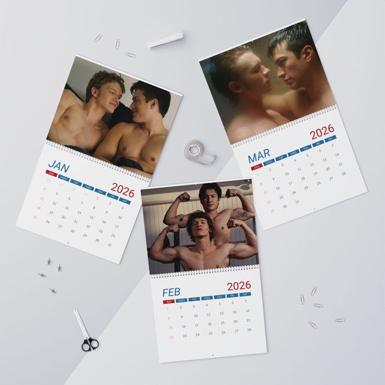 Heated Rivalry Limited Version Calendar 2026, Heated Rivalry Limited Version Calendar, Room Decor