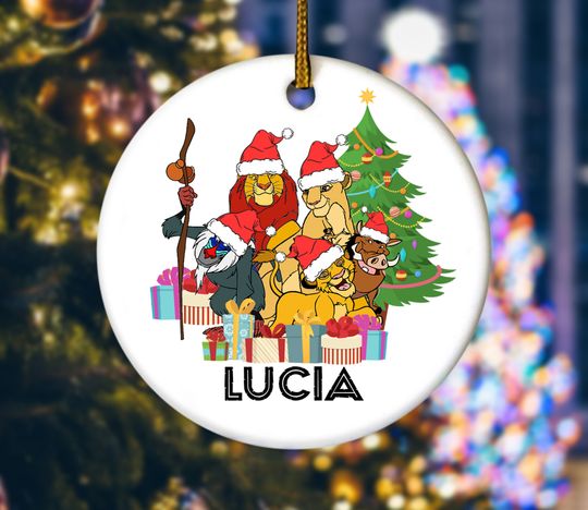 Lion King Christmas Ornament- Disney Christmas Tree Gift