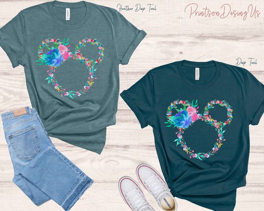 Disney Bohemian Floral Shirt