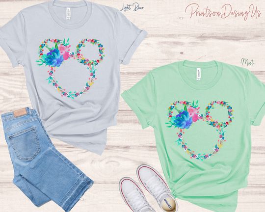 Disney Bohemian Floral Shirt
