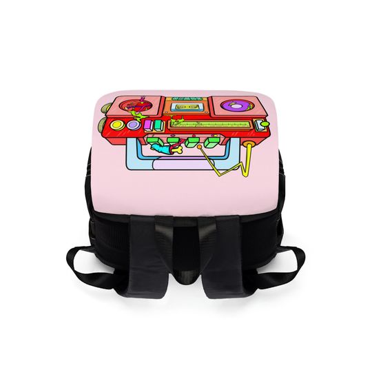 Retro Unisex Casual Shoulder Backpack