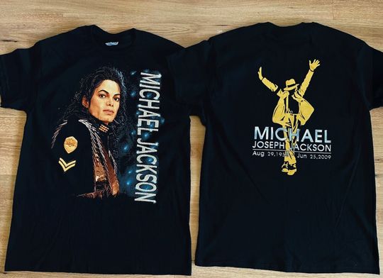 90s Michael Jackson King Of Pop Music T-shirt