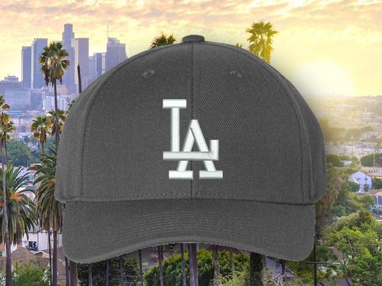 LA Dodgers 3D Embroidered Snapback Cap - Curved Visor