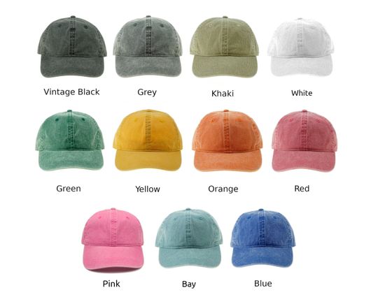 Witch Cat Hat, Embroidered Halloween Hat, Adjustable Cotton Twill