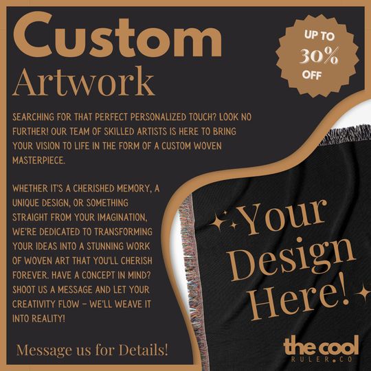 Witchy Walk Woven Throw Blanket: Dark Cottagecore Halloween Decor