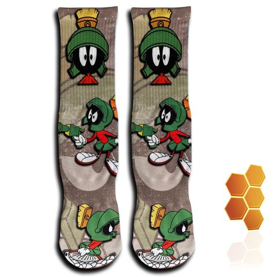 Marvin The Mar Socks