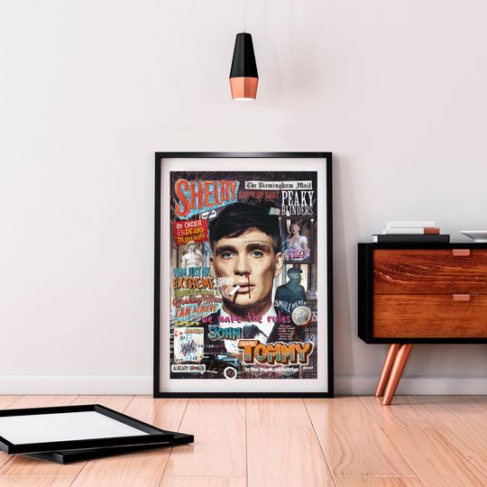 Peaky Blinders Poster, Thomas Shelby Poster