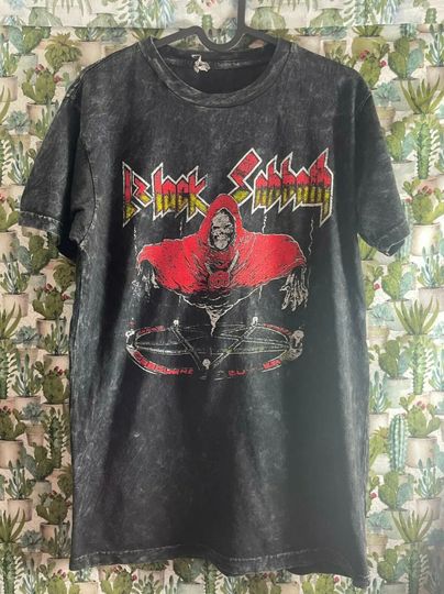 Vintage Style Ozzy Black Sabbath T-Shirt