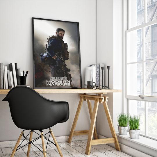 Call of Duty Poster | Captain Price Poster | Gaming Poster