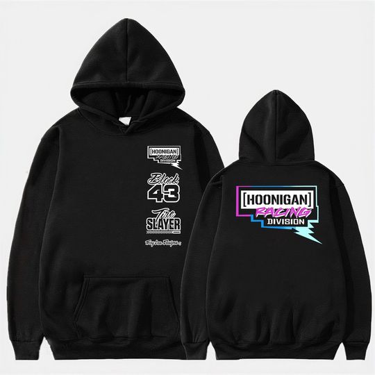 Ken Block Hoodie, Hoonigan Ken Block Double Sided Hoodie