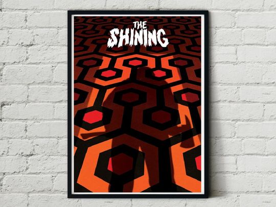 The Shining Stanley Kubrick Horror Design Movie Film Poster Print Wall Decor Decoration