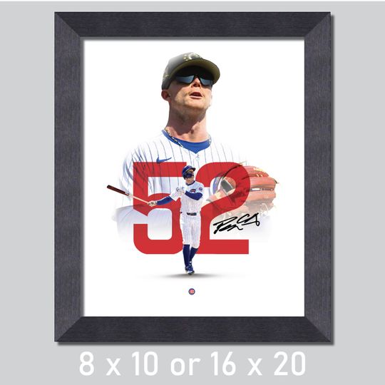 Pete Crow-Armstrong 52 Chicago Cubs Poster/Wall Decor/Print