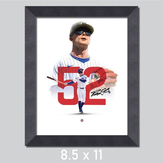 Pete Crow-Armstrong 52 Chicago Cubs Poster/Wall Decor/Print