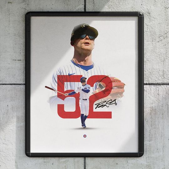 Pete Crow-Armstrong 52 Chicago Cubs Poster/Wall Decor/Print