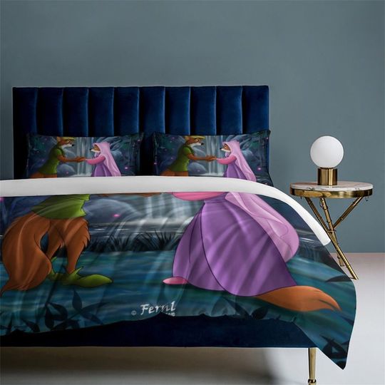 Disney Robin Hood Pillow Cover Duvet Cover Bedding Sets