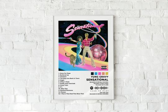 Yung Gravy Posters - Sensational Poster - Album Cover Posters - Album Cover Print