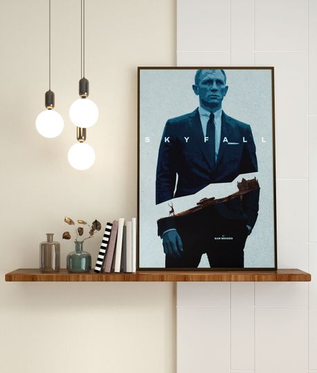Skyfall Poster - James Bond - Sam Mendes - Minimalist Movie Poster