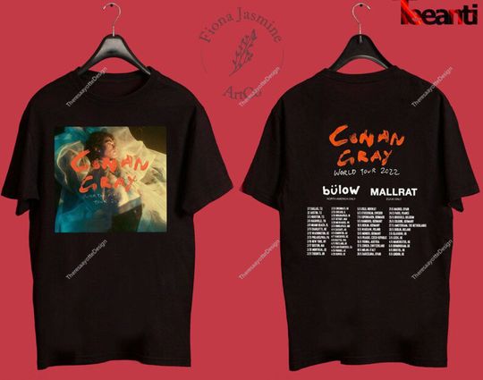 conan gray north america tour 2022 t-shirt