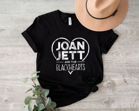 Joan Jett Blackhearts Logo Shirt