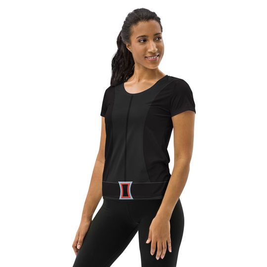Black Spider T-shirt – Fun Cartoon Casual Graphic Tee for Adults