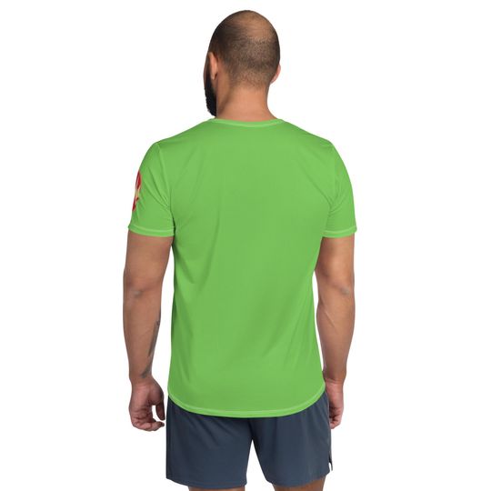 Lime Green Mayhem Men's T-shirt