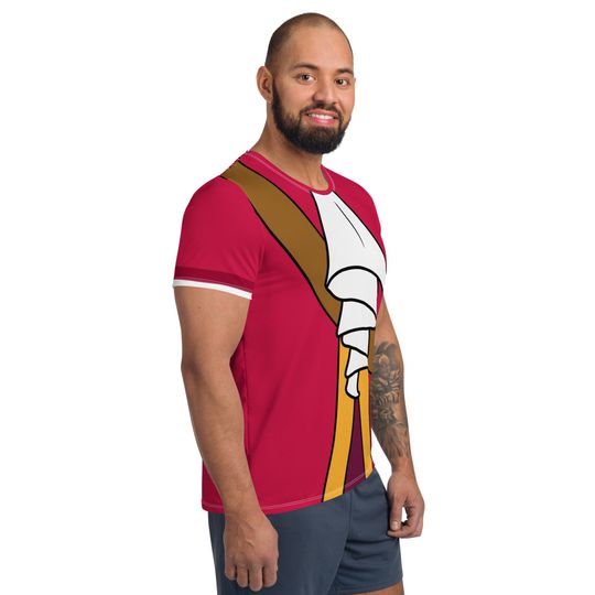 Captain Hook Inspired Men's T-shirt – Fun Cartoon Casual Graphic Tee for Adults