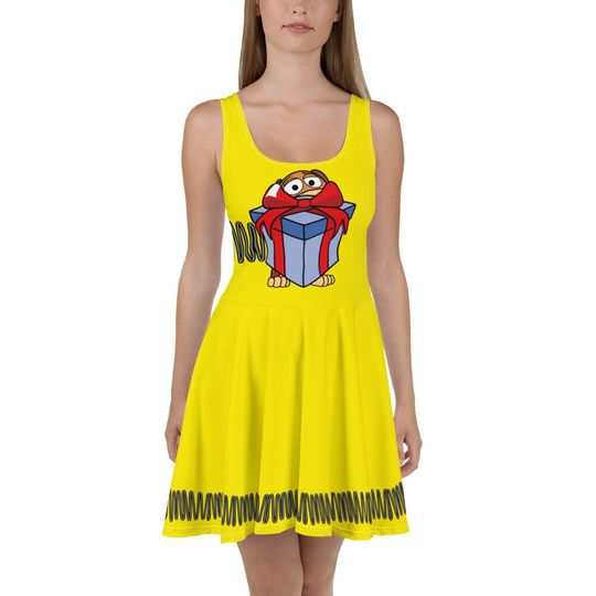 Toy Dog Skater Dress