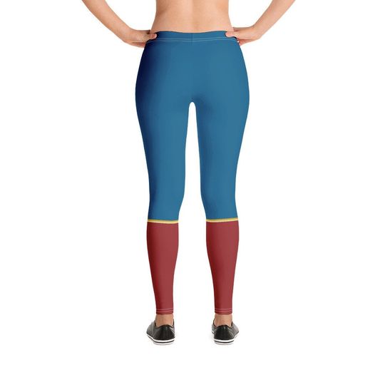 Captain Marvel Inspired Leggings