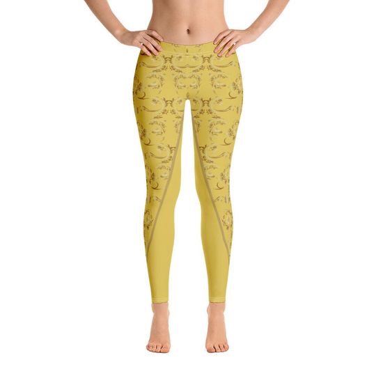 Snow White Inspired Leggings