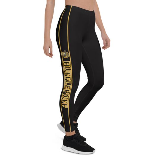 Yellow House Leggings – Comfortable High Waist Yoga Pants for Women
