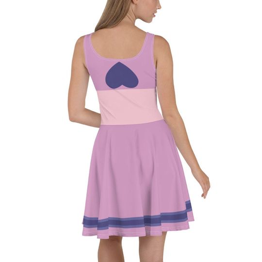 Pink Alien Skater Dress