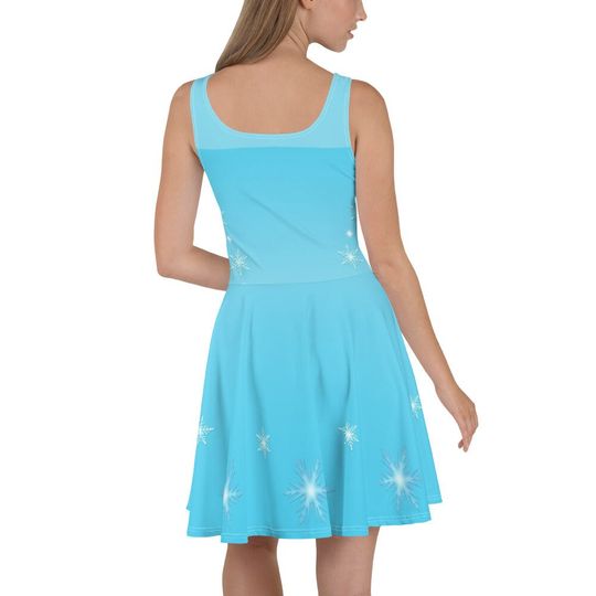 Elsa Inspired Skater Dress