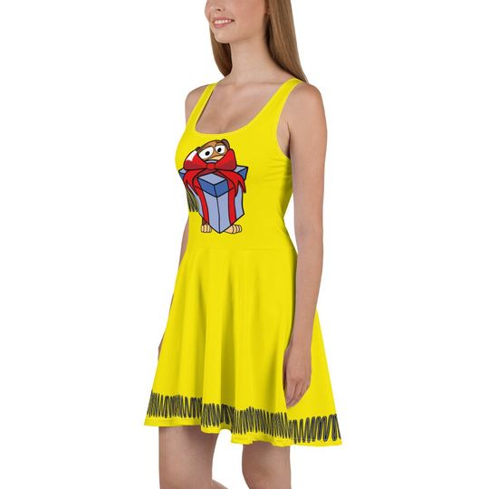 Toy Dog Skater Dress