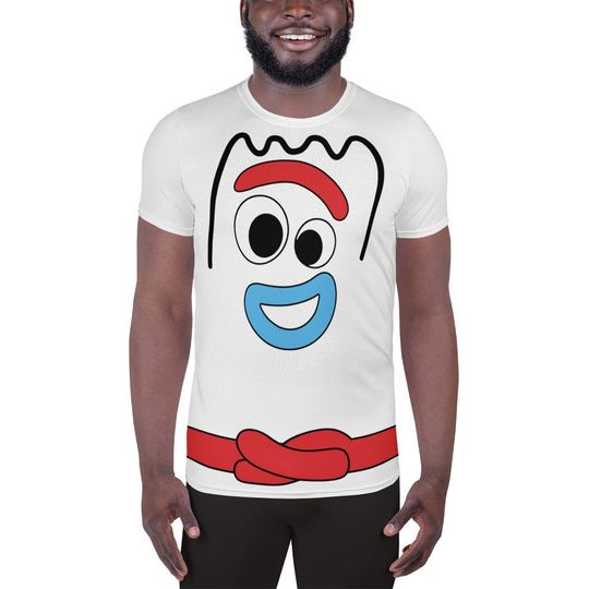 The Fork Men's T-shirt – Fun Cartoon Casual Graphic Tee for Adults