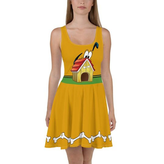 Pet Dog Skater Dress