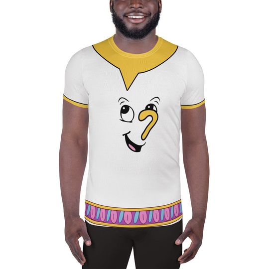 Teacup Men’s Athletic T-Shirt – Lightweight Performance Tee for Training