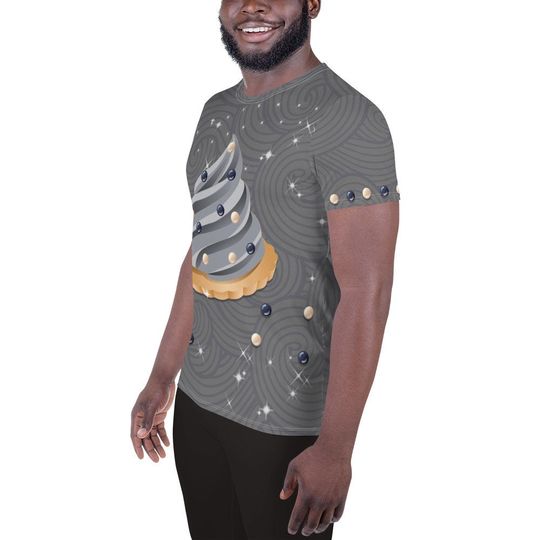 Grey Stuff Men's T-shirt – Fun Cartoon Casual Graphic Tee for Adults