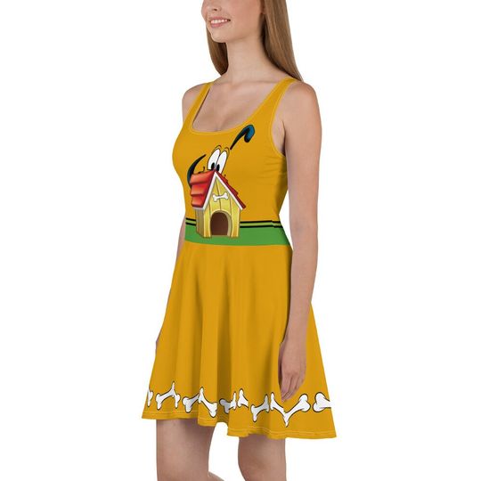 Pet Dog Skater Dress