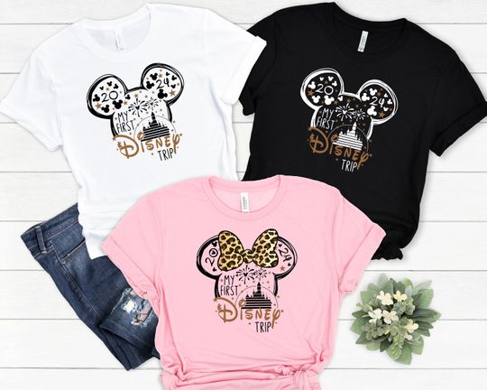 My First Disney Trip 2024 Shirt, Animal Kingdom Shirt, Disney Family Shirt, Matching Disneyland Shirt