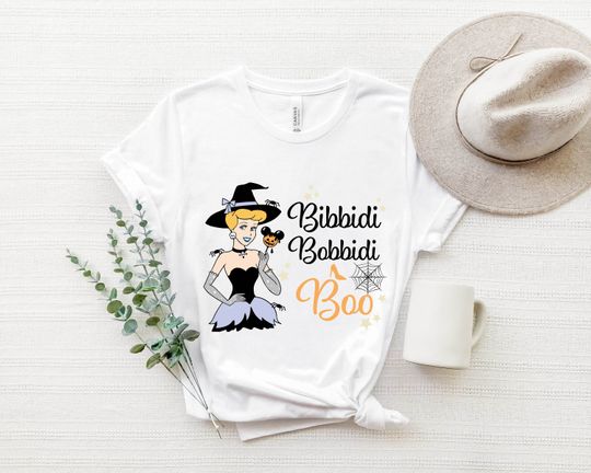 Bibbidi Bobbidi Boo Tee, Disney Halloween Shirt
